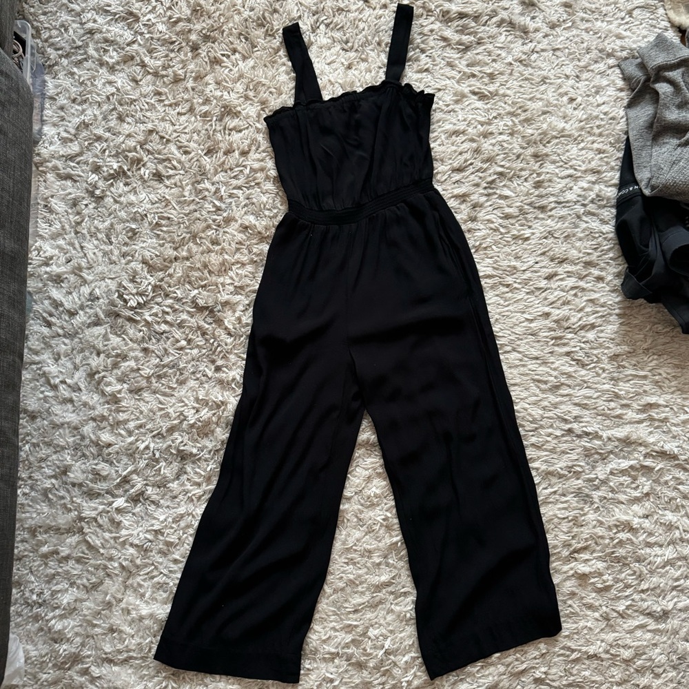 Madewell Smocked Tank Jumpsuit